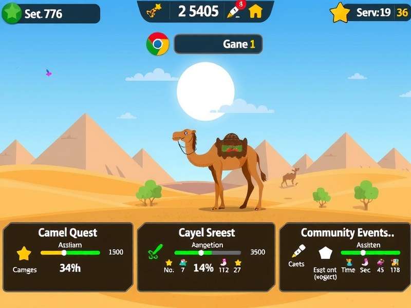 Camel Quest Gameplay Screenshot